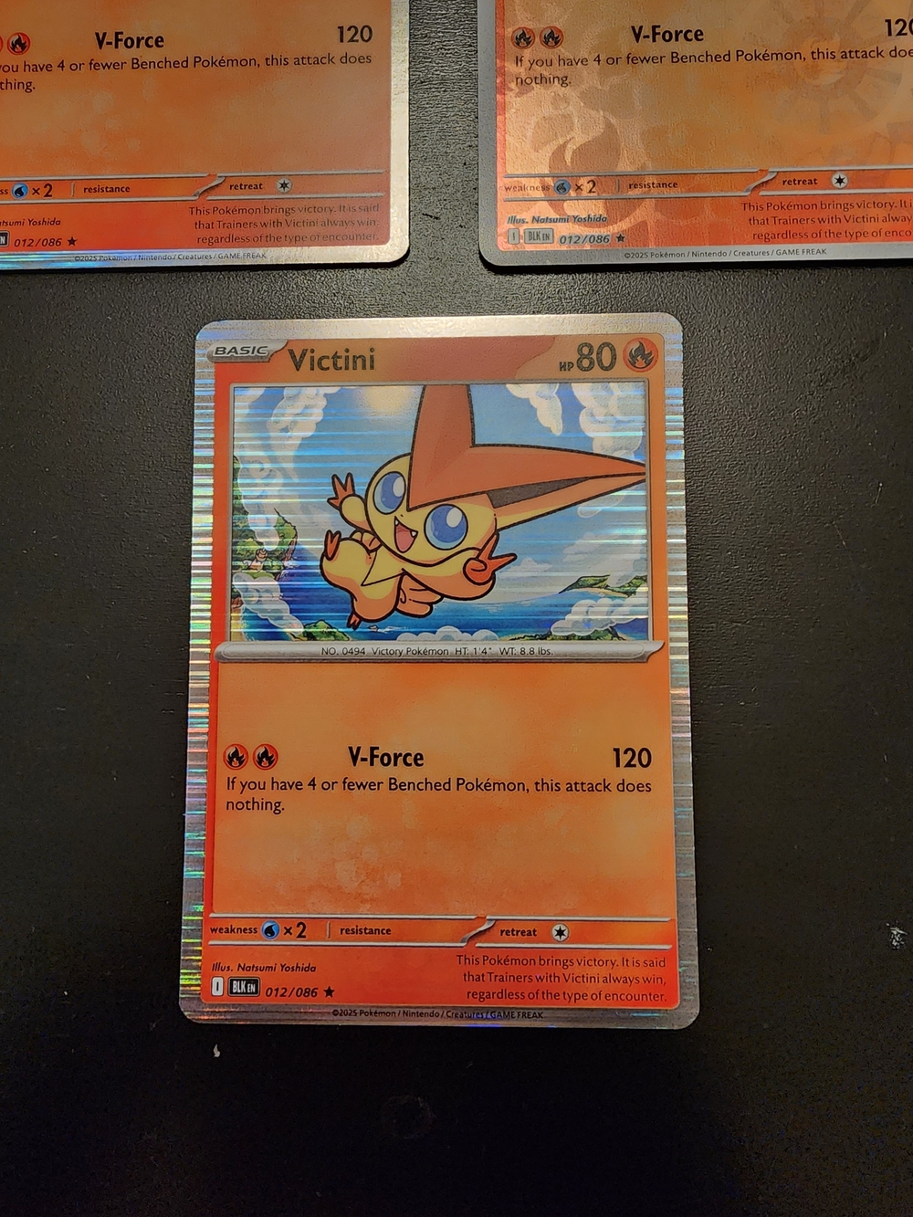 Victini 012/086 Pokémon Card Lot - Picture 4 of 4